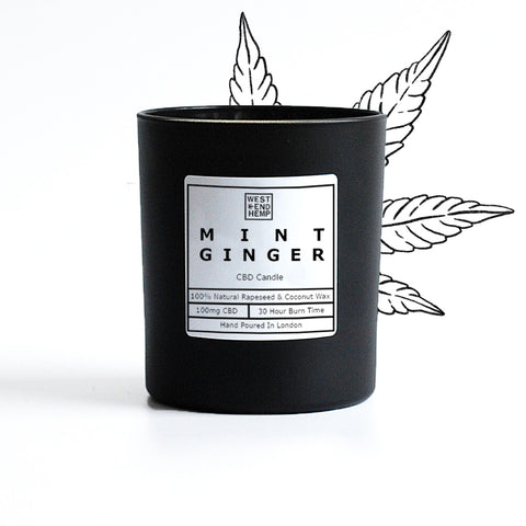 Mint & Ginger CBD Candle