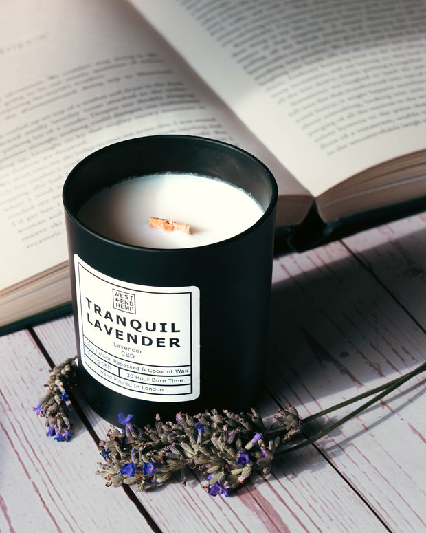 Tranquil Lavender CBD Candle
